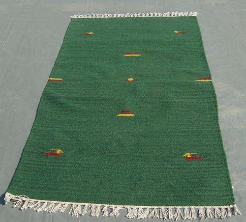 RUGS AND CARPETS: DHURRIE GABBEH RUG 153x91