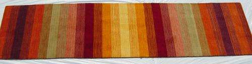 RUGS by SERAFIAN, HANDWOVEN AMRITSAR RUG, PASSAGE RUNNER, 300x75cm,  WARM COLOURS, WILL LIVEN HOME!