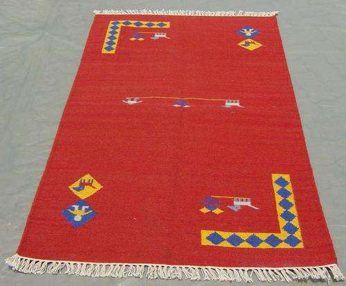 SERAFIAN'S RUGS : GABBEH KILIM RUG, 153x91