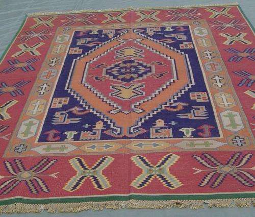 PERSIAN & ORIENTAL CARPETS AND RUGS: FINE KILIM CARPET 275x191