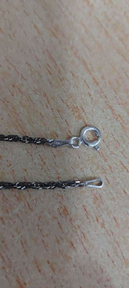 ROUND LINK SOLID STERLING SILVER NECKLACES WITH STRONG CLASP AND SILVER BRACELET