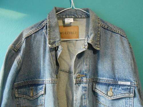 Vintage 90's Denim Jacket (Large/ XL)