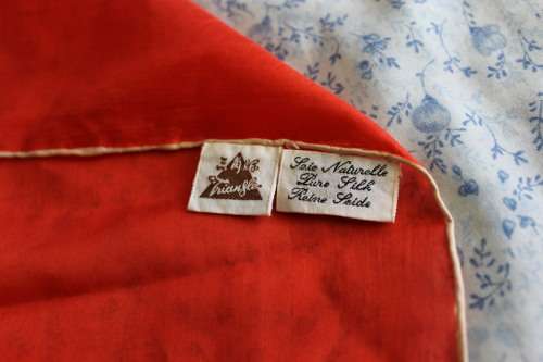 Vintage 100% Pure Silk Scarf (70 x 70cm)