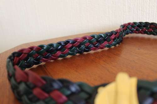Vintage Multi Coloured Belt (Total length of 104cm)