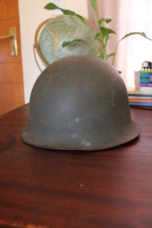 Vintage Military Helmet (Metal) See Description for more details