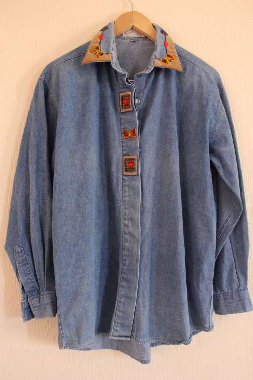Vintage Denim Shirt (Medium / Large)