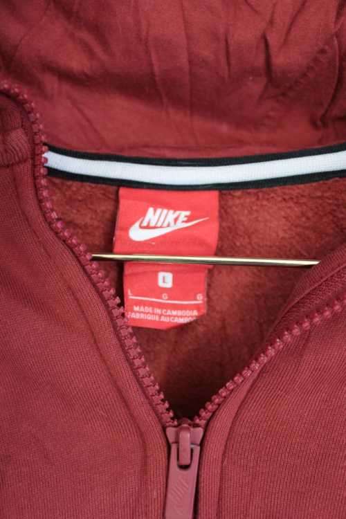 Red Hoodie by "Nike" (Medium / Large)