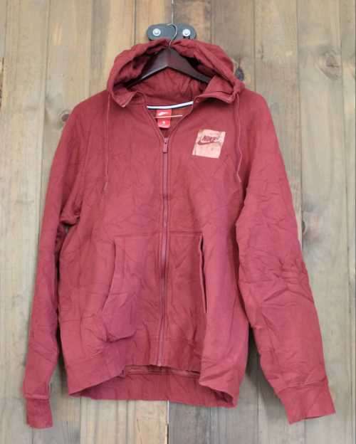 Red Hoodie by "Nike" (Medium / Large)