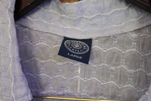 Vintage 90's Blue Cropped Top (Large)