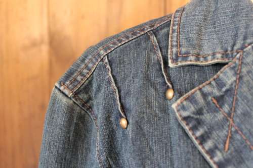 Vintage Denim Jacket (Large / XL)