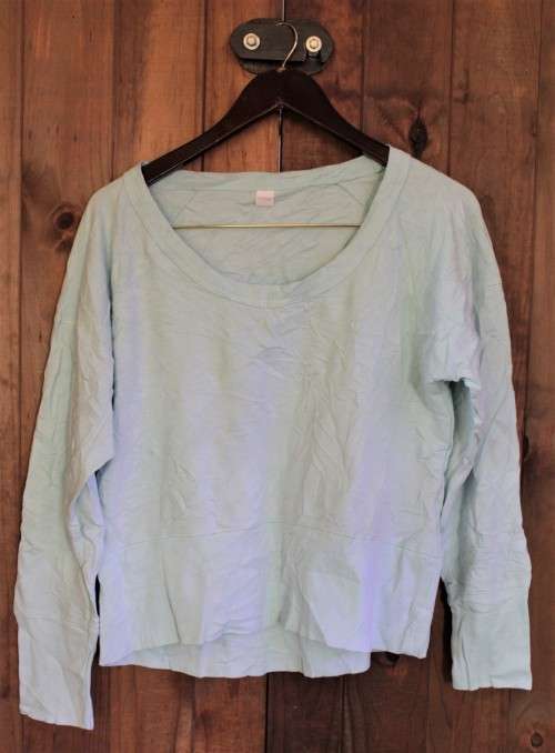 Baby Blue Long Sleeve Shirt (Large)