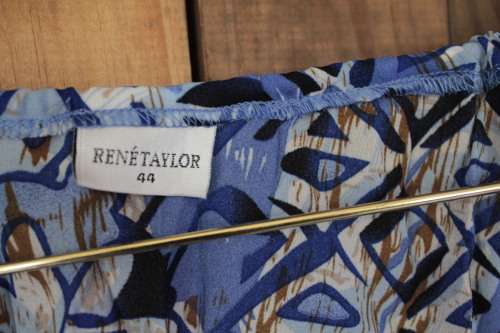 Blue MIni Dress / Tunic from Rene Taylor (Size 44)