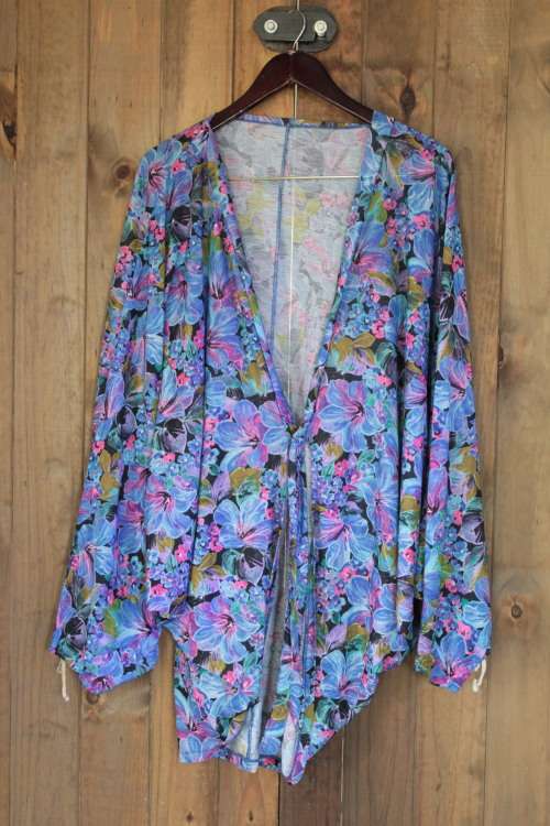 Vintage Kimono Style Top (XL / 2XL)