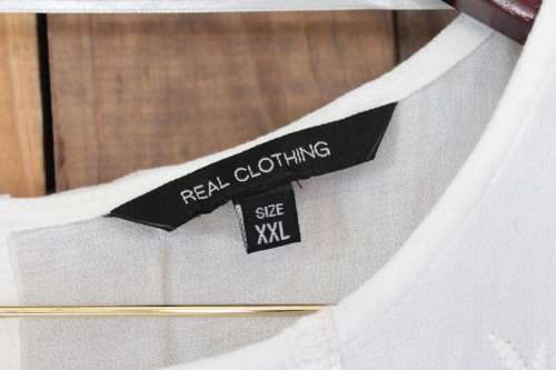 White Boho Top by Real Clothing (XXL)