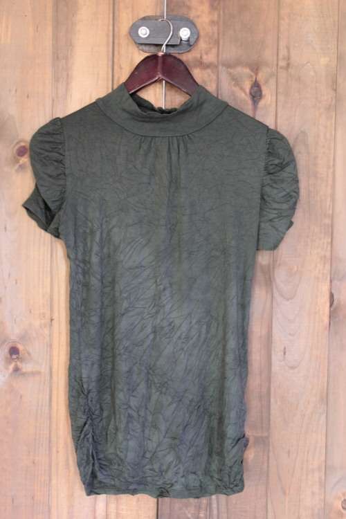 Olive Green Top (XS / Small)