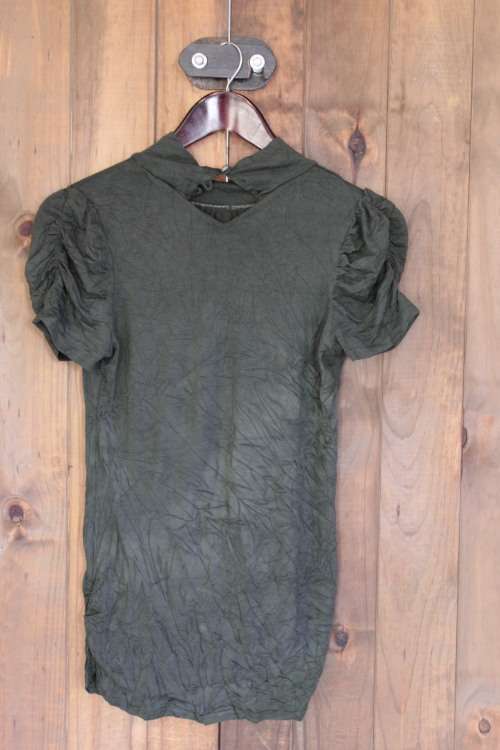 Olive Green Top (XS / Small)