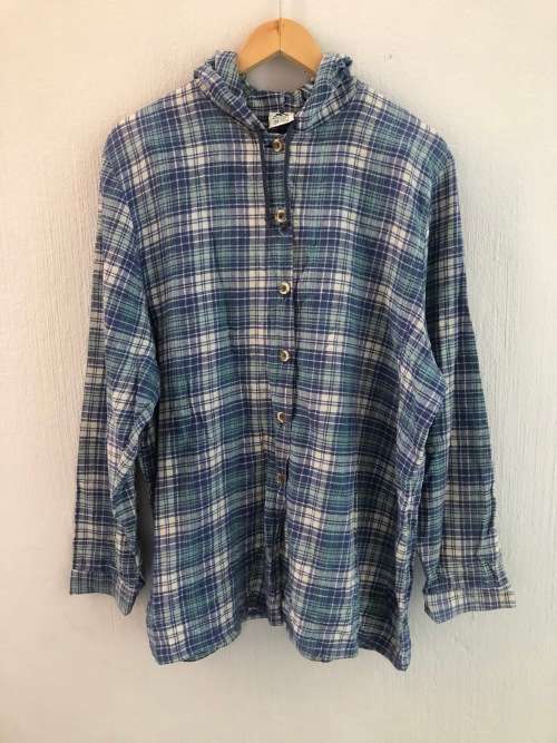 Plaid 90's Shirt (Size 14)