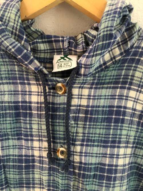Plaid 90's Shirt (Size 14)