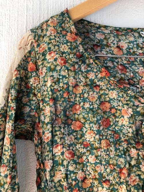 Vintage Green Dress (Small / Medium)