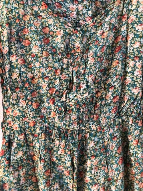 Vintage Green Dress (Small / Medium)