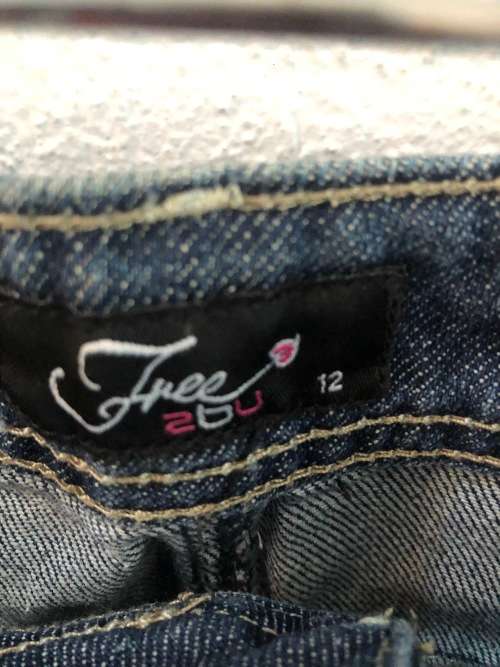 Denim SKirt by Free2BU (Size 12)