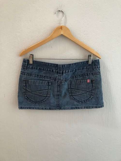 Y2K Denim Skirt (Size 34)