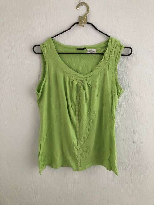 Green Y2K Vest (Medium / Large)