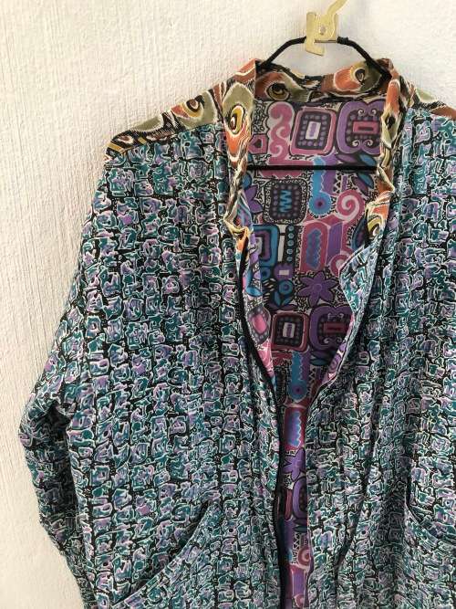 Vintage Reversible Patchwork Jacket (see description - XL / 2XL)