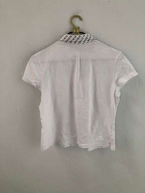 Bootleg White Golf Shirt (Large / XL)