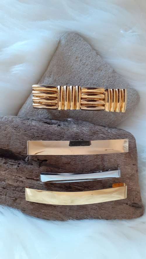 Set of 4 Vintage Hair Clips