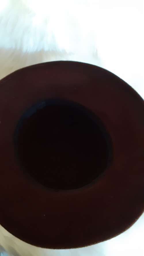 Vintage Brown Hat (Head diamater of 16cm and brim diameter of 31cm)