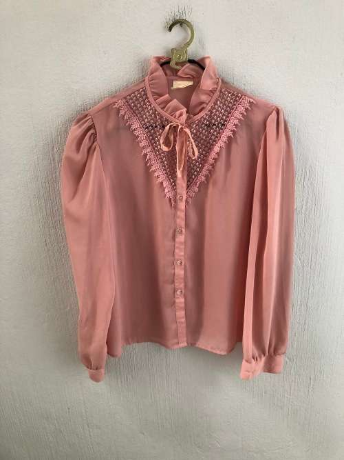 Vintage Pink Shirt (Size 12) See description