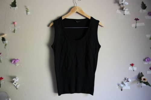 Black Knit Vest / Pull over by Foschini (Medium)