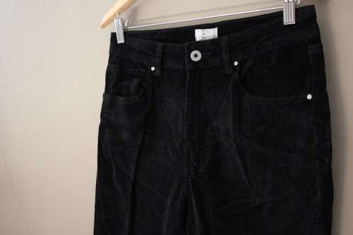 Black Corduroy Pants by Cotton On (Size 12)