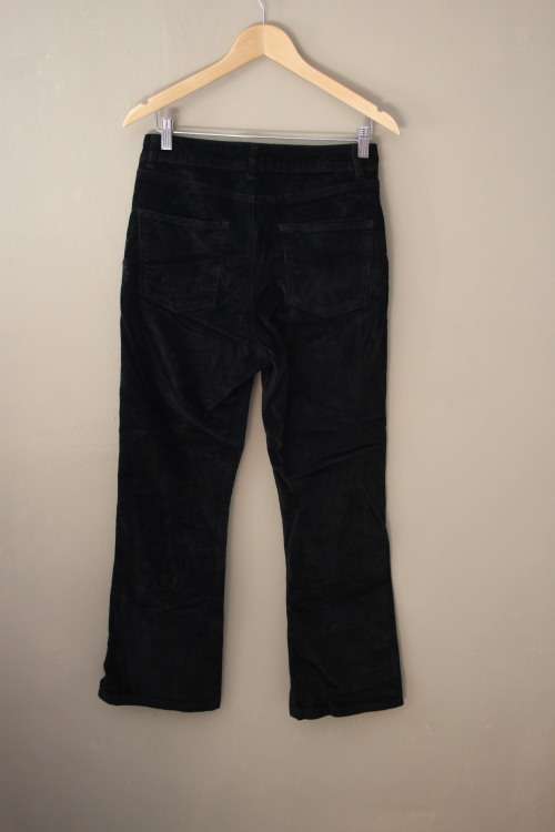 Black Corduroy Pants by Cotton On (Size 12)