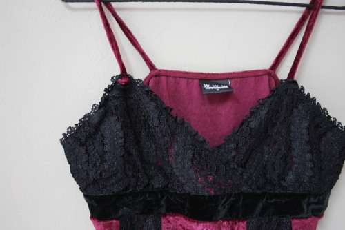 Velvet Red Top (Size 16)