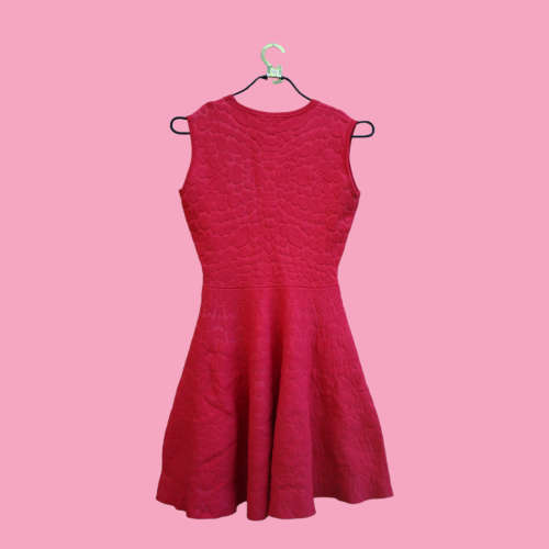 Stunning Red Silk Dress (Small)