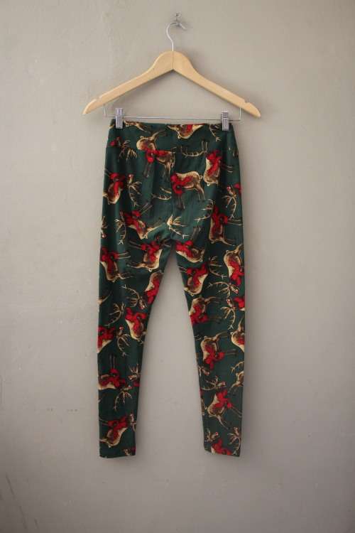 Vintage Christmas Tights (Small)