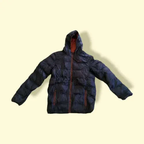 Vintage Kappa Padded Zip Up Jacket (Small / Medium)