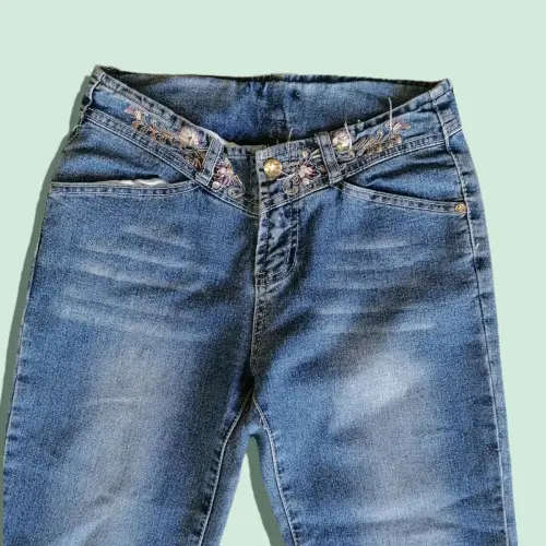 Vintage Y2K Lowrise Jeans (Size 8)