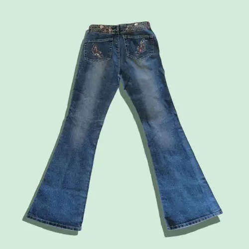 Vintage Y2K Lowrise Jeans (Size 8)