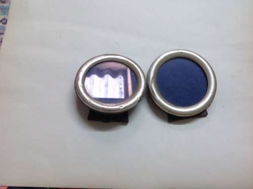 2 Silver 925 picture frames,