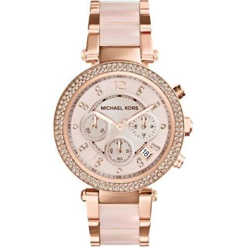 Michael Kors Women's Parker Two-Tone Watch MK5896