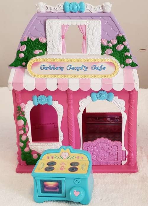 Sylvanian Family Lot of Used Items - House, Shop and various figures