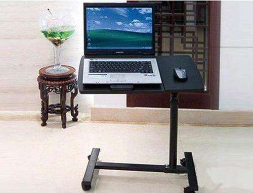 Bedside Laptop Computer Tablet Table Desk Stand Adjustable Tray