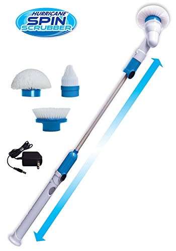 Hurricane Spin Scrubber / RECHARGEABLE AND CORDLESS