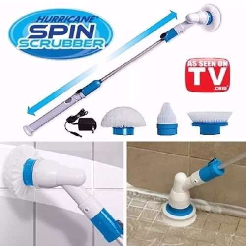 Hurricane Spin Scrubber / RECHARGEABLE AND CORDLESS