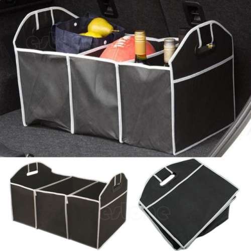CAR BOOT ORGANIZER / HIGH QUALITY / COLLAPSIBLE, FOLDS FLAT WHEN NOT IN USE