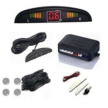 Car Parking Sensor Assistant [Smarter \ Faster \ Safer ] 4 x Sensors plus LED monitor