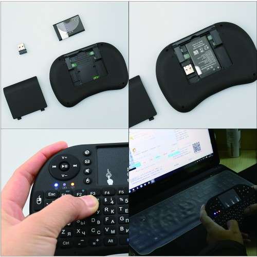 MINI WIRELESS KEYBOARD WITH MOUSE FUNCTION